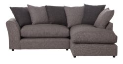 HOME - Maisie Regular Right Hand Corner Sofa - Grey